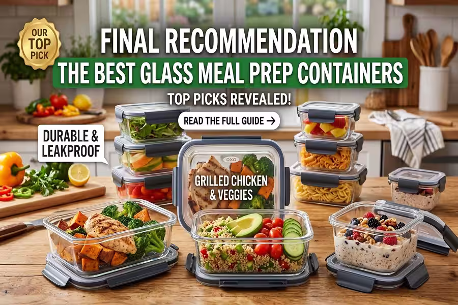 Final recommendation for the best glass meal prep containers
